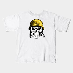 Army Space Skull Kids T-Shirt